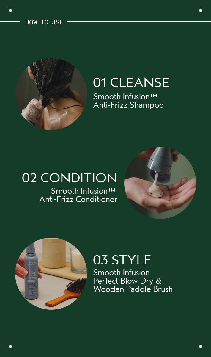 smooth infusion<span class="trade">™</span> anti-frizz shampoo, 50ml