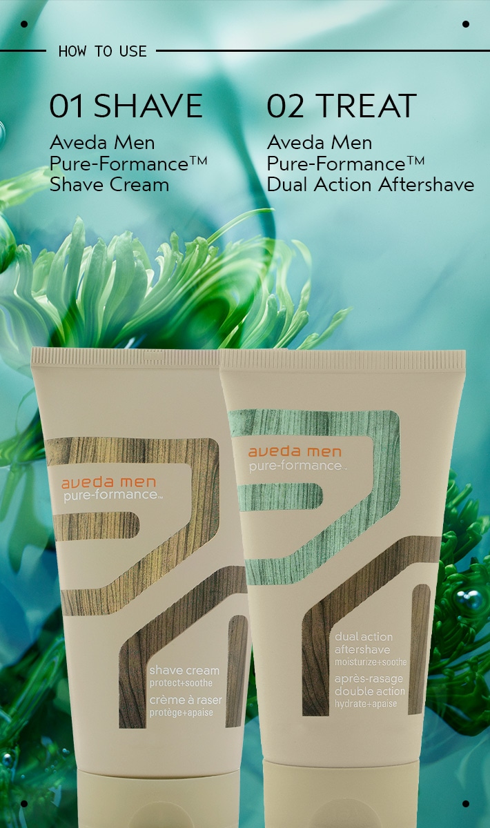 aveda men pure-formance&trade; dual action aftershave