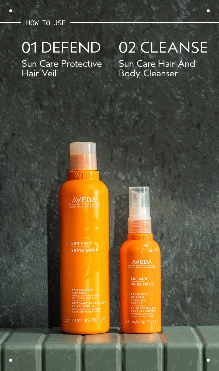 sun care protective hair veil