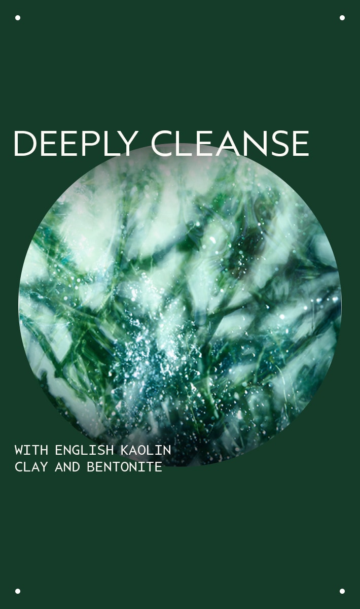 botanical kinetics<span class="trade">&trade;</span> deep cleansing clay masque