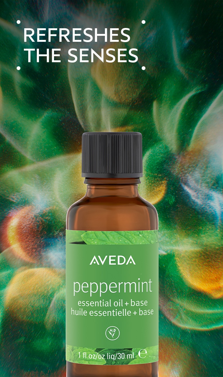 peppermint essential oil + base