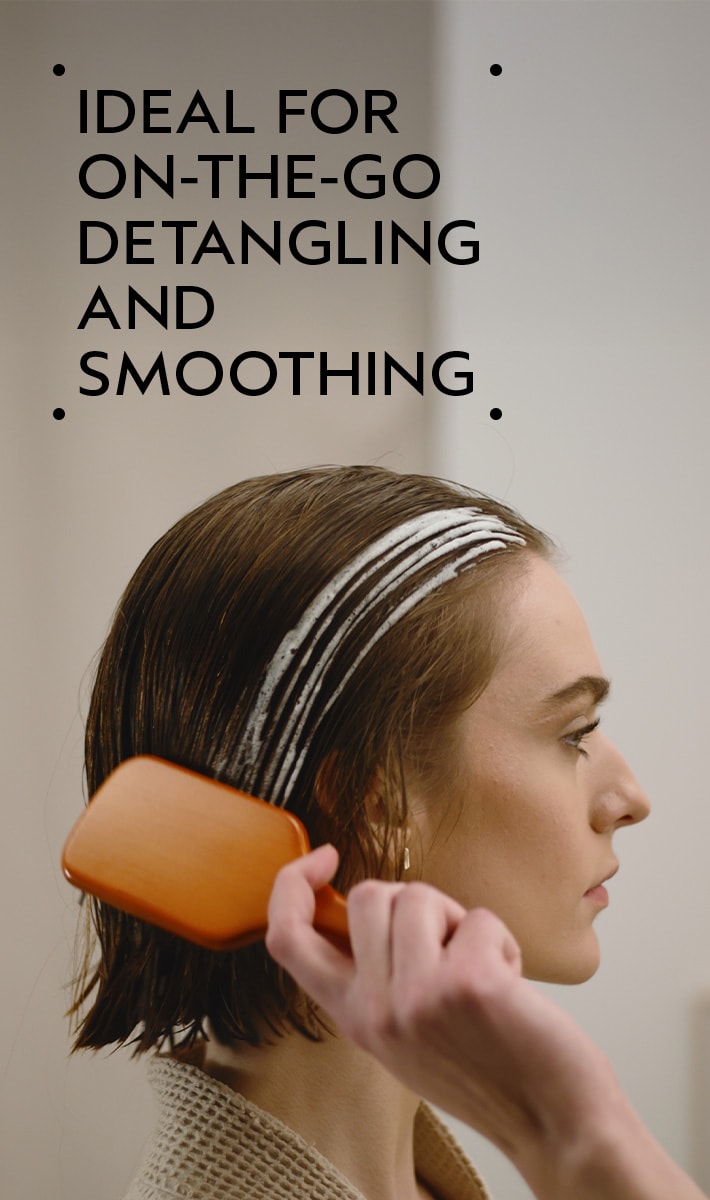 mini wooden paddle brush