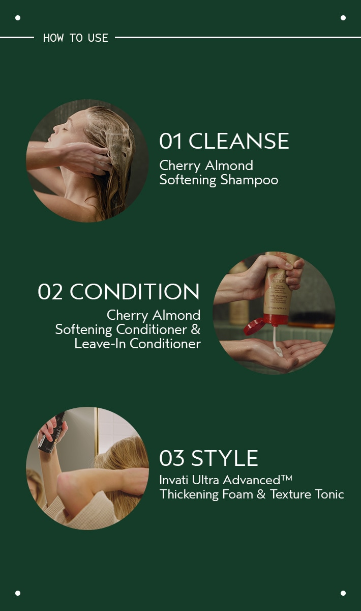 cherry almond softening leave-in conditioner, 200 ml
