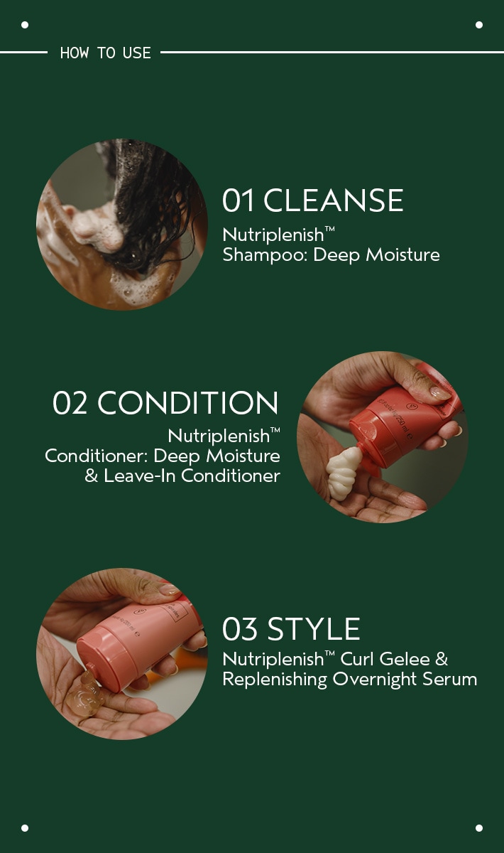 nutriplenish<span class="trade">™</span> conditioner deep moisture, 250ml