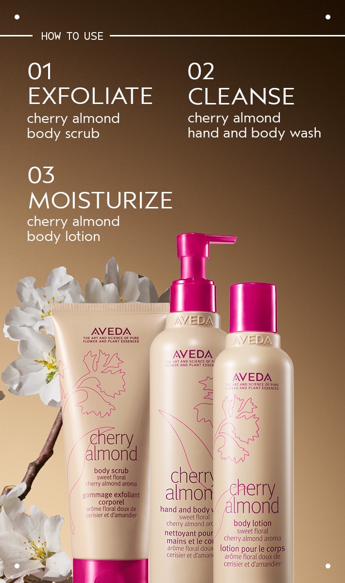 cherry almond body scrub